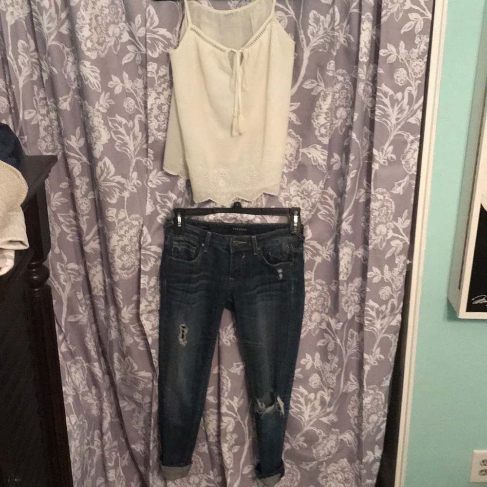 Distressed Jeans